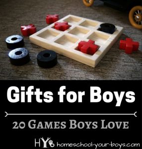 Gifts for Boys: 20 Games Boys Love