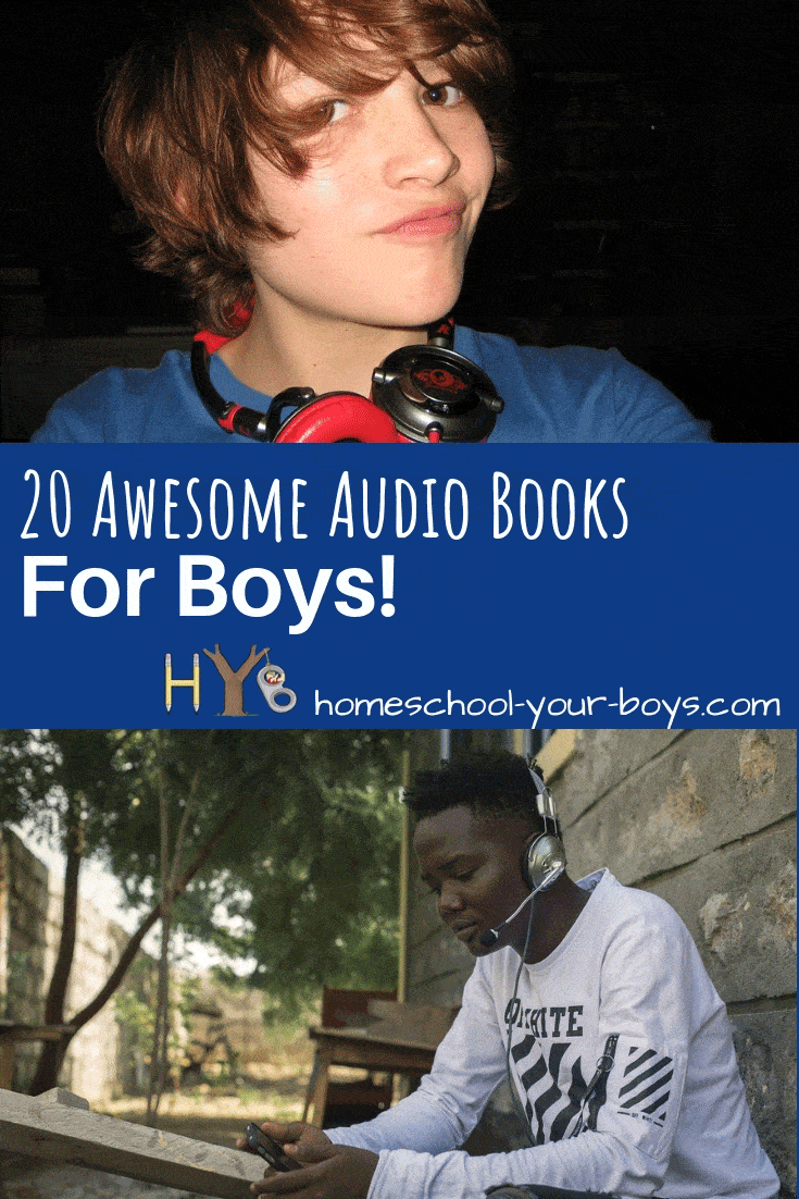20 Awesome Audio Books for Boys!
