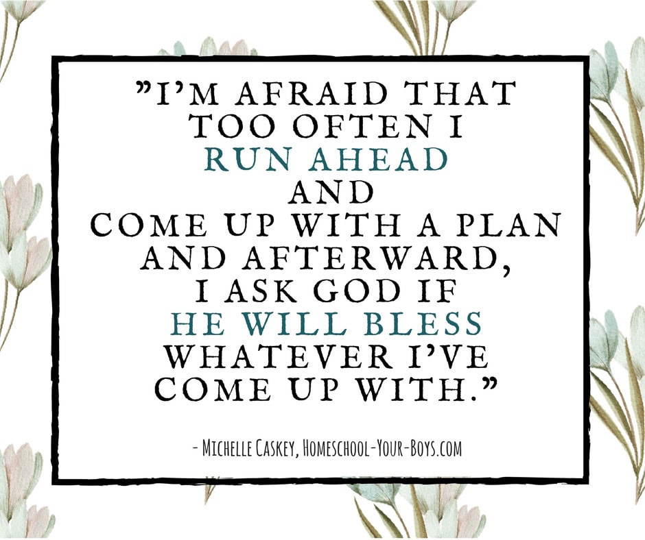 Are you letting God write your homeschool story?