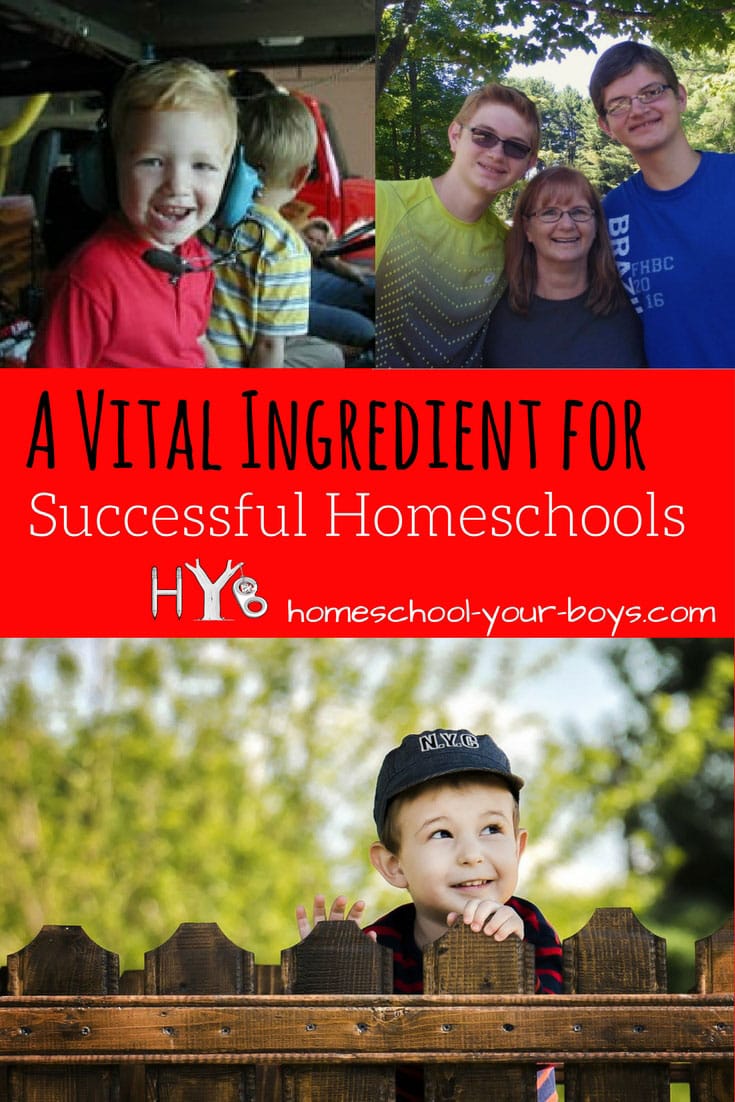 Successful homeschools all have several things in common. Click through to discover one of these key ingredients!