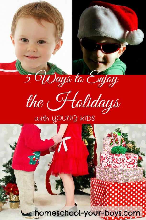 5 Ways to Enjoy the Holidays With Young Kids - Homeschool Your Boys