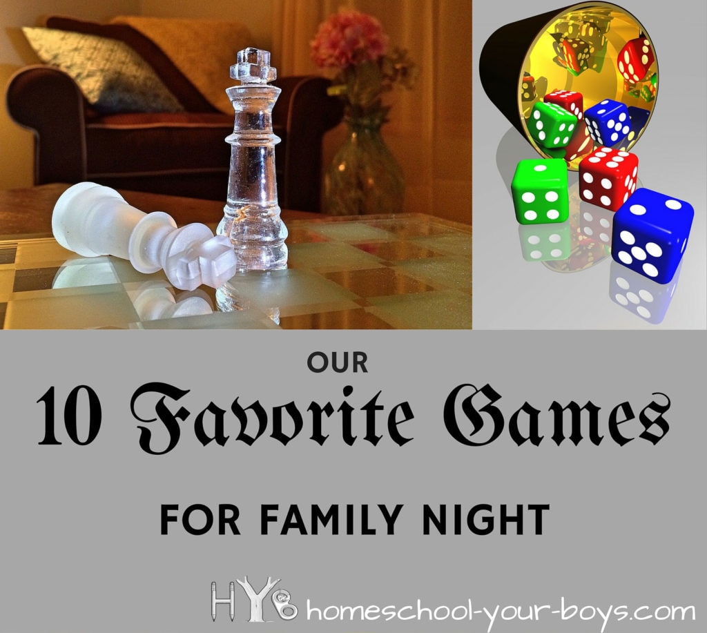 Our 10 Favorite Games for Family Night
