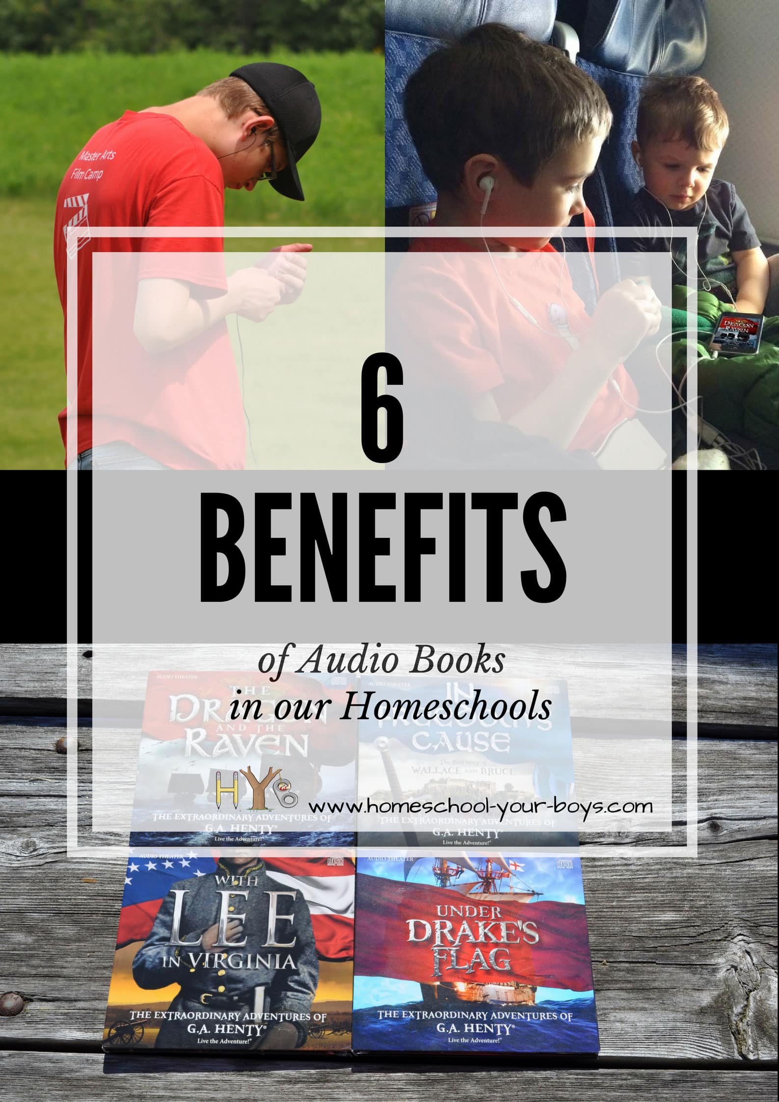 6 Benefits of Audio Books in our Homeschools