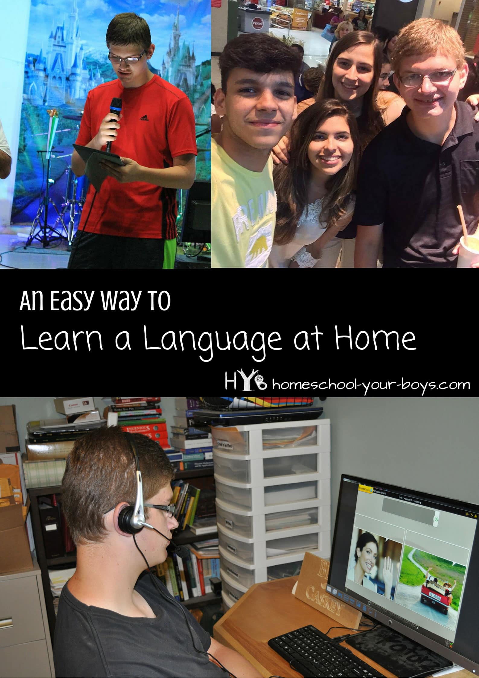 An Easy Way to Learn a Language at Home