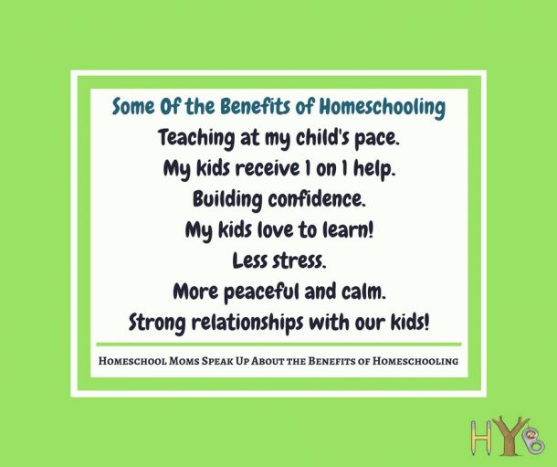 Homeschool Moms Speak Up About the Benefits of Homeschooling ...