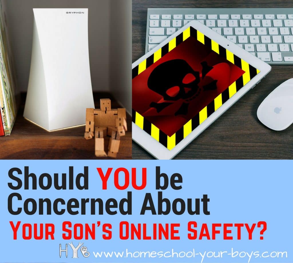 Should You Be Concerned About Your Son's Internet Safety?