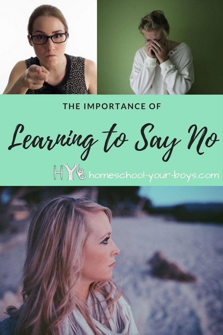 The Importance of Learning to Say No