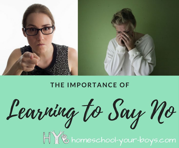 The Importance of Learning to Say No