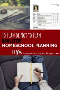 Do you struggle with homeschool planning? Click through to discover some realistic homeschool planning methods! | homeschool planning | planning | realistic homeschool planning |