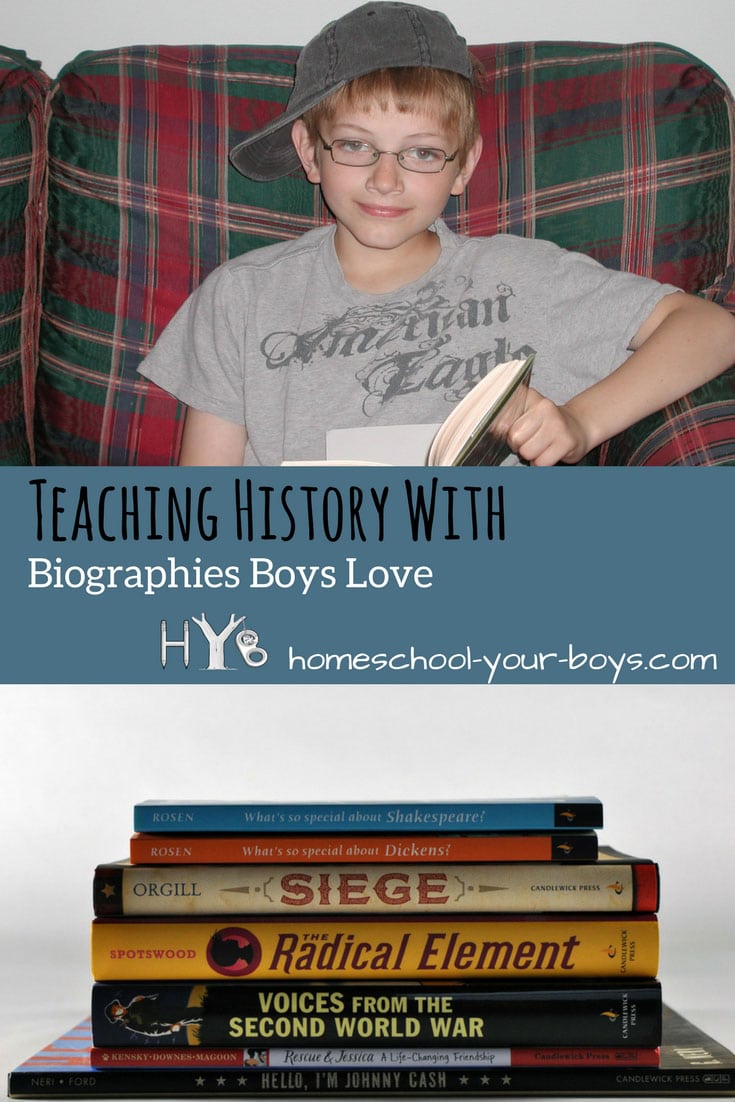 Teaching History with Biographies Boys Love