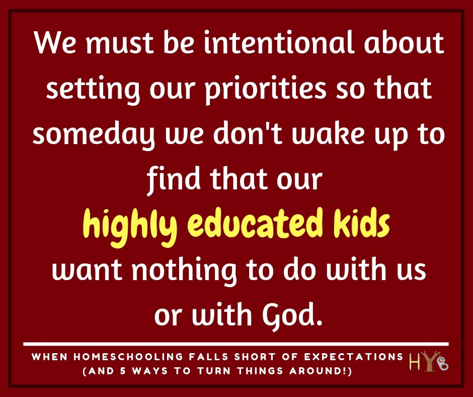 When Homeschooling Falls Short of Expectations (And 5 Ways to Turn Things Around!)