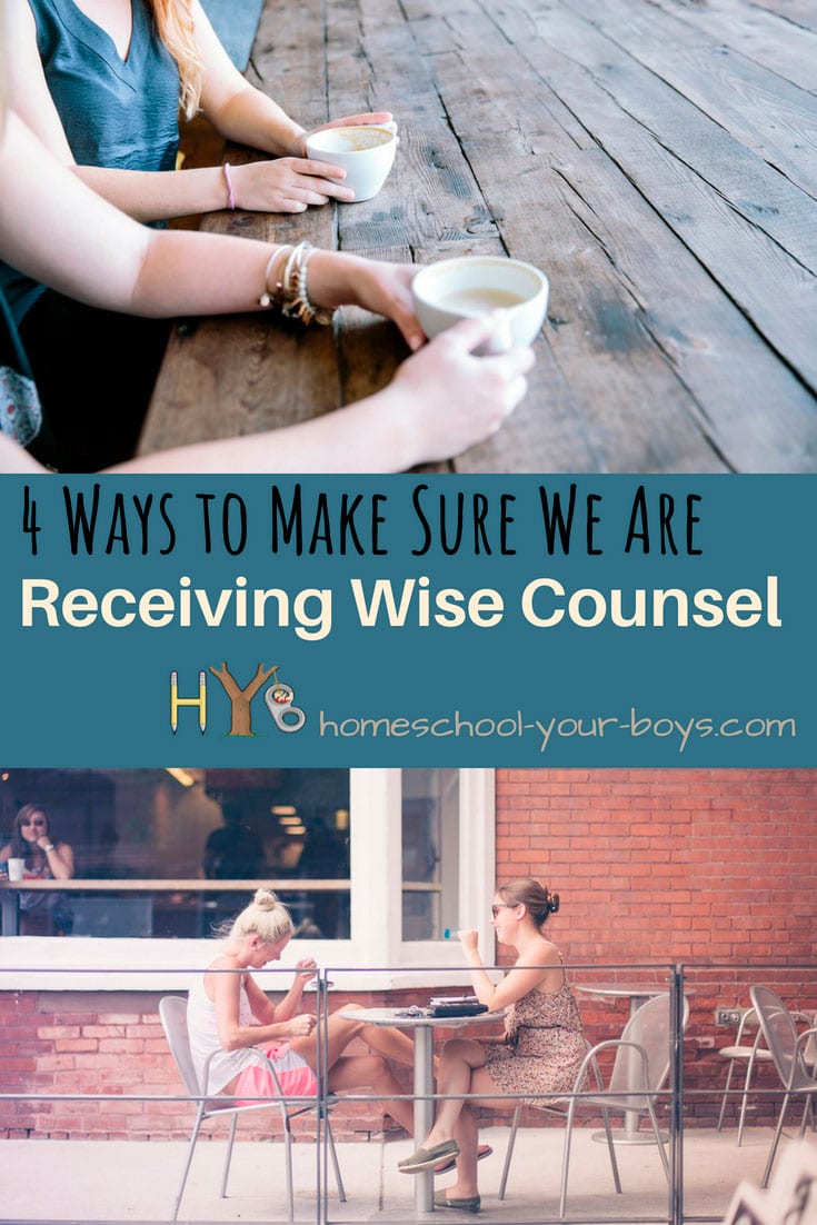 4 Ways to Make Sure We Are Receiving Wise Counsel