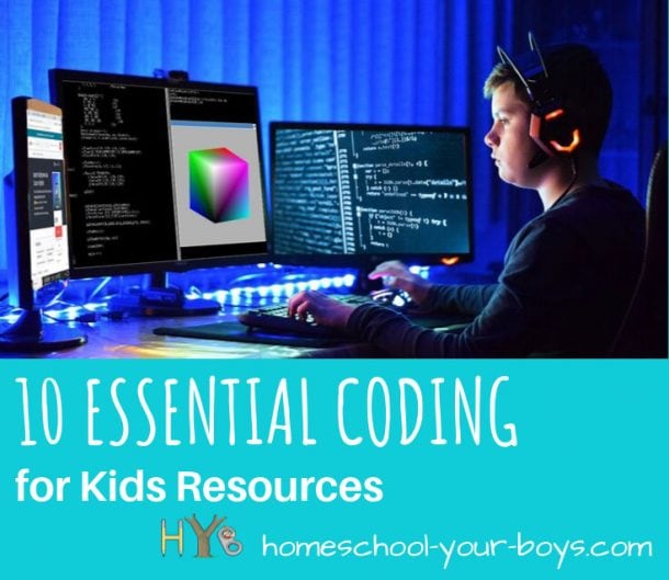 10 Essential Coding for Kids Resources - Homeschool Your Boys